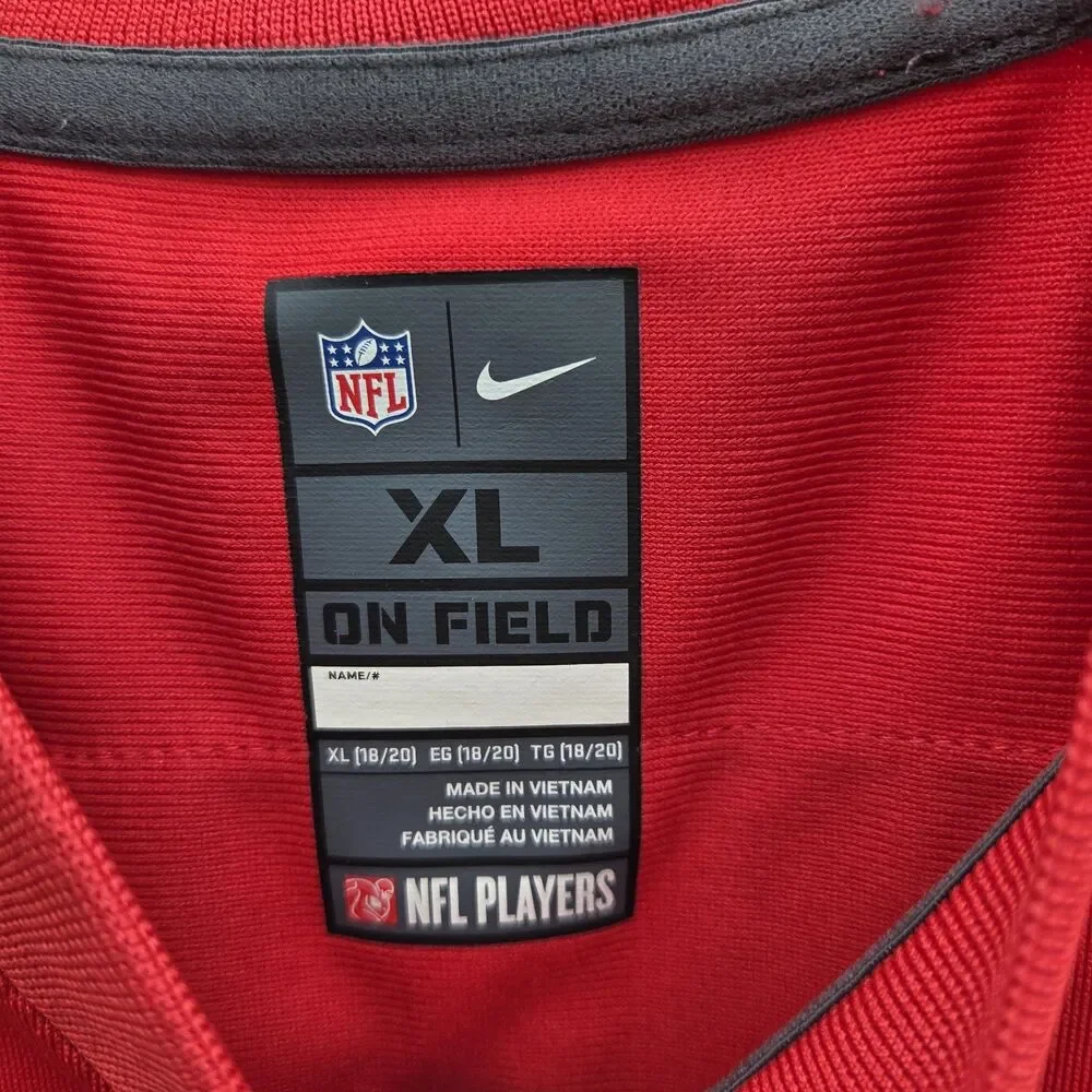 Patrick Mahomes #15 Kansas City Chiefs AFC LH Nike On Field NFL Youth Jersey XL